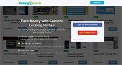 Desktop Screenshot of gravycash.com